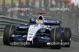 06.10.2007 Shanghai, China,  Nico Rosberg (GER), WilliamsF1 Team, FW29 - Formula 1 World Championship, Rd 16, Chinese Grand Prix, Saturday Qualifying