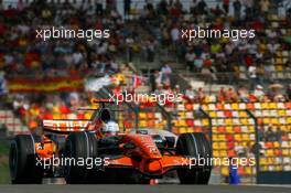 06.10.2007 Shanghai, China,  Adrian Sutil (GER), Spyker F1 Team, F8-VII-B - Formula 1 World Championship, Rd 16, Chinese Grand Prix, Saturday Qualifying