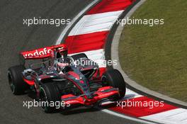 06.10.2007 Shanghai, China,  Fernando Alonso (ESP), McLaren Mercedes, MP4-22 - Formula 1 World Championship, Rd 16, Chinese Grand Prix, Saturday Practice