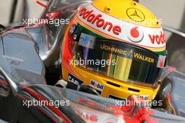 06.10.2007 Shanghai, China,  Lewis Hamilton (GBR), McLaren Mercedes, MP4-22 - Formula 1 World Championship, Rd 16, Chinese Grand Prix, Saturday Practice