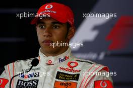 06.10.2007 Shanghai, China,  Lewis Hamilton (GBR), McLaren Mercedes - Formula 1 World Championship, Rd 16, Chinese Grand Prix, Saturday Press Conference