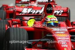 06.10.2007 Shanghai, China,  Felipe Massa (BRA), Scuderia Ferrari, F2007 - Formula 1 World Championship, Rd 16, Chinese Grand Prix, Saturday Practice