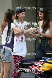 06.10.2007 Shanghai, China,  Formula Una Girls - Formula 1 World Championship, Rd 16, Chinese Grand Prix, Saturday