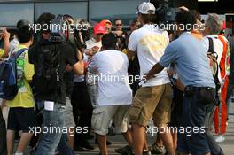 06.10.2007 Shanghai, China,  Lewis Hamilton (GBR), McLaren Mercedes - Formula 1 World Championship, Rd 16, Chinese Grand Prix, Saturday