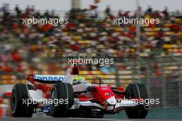 06.10.2007 Shanghai, China,  Ralf Schumacher (GER), Toyota Racing, TF107 - Formula 1 World Championship, Rd 16, Chinese Grand Prix, Saturday Qualifying