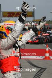 06.10.2007 Shanghai, China,  1st place Lewis Hamilton (GBR), McLaren Mercedes - Formula 1 World Championship, Rd 16, Chinese Grand Prix, Saturday Qualifying