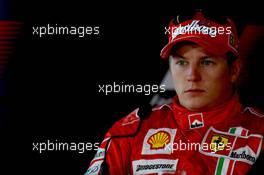 06.10.2007 Shanghai, China,  Kimi Raikkonen (FIN), Räikkönen, Scuderia Ferrari - Formula 1 World Championship, Rd 16, Chinese Grand Prix, Saturday Press Conference