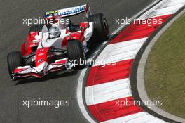 06.10.2007 Shanghai, China,  Jarno Trulli (ITA), Toyota Racing, TF107 - Formula 1 World Championship, Rd 16, Chinese Grand Prix, Saturday Practice