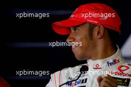 06.10.2007 Shanghai, China,  Lewis Hamilton (GBR), McLaren Mercedes - Formula 1 World Championship, Rd 16, Chinese Grand Prix, Saturday Press Conference