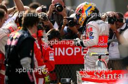 06.10.2007 Shanghai, China,  Pole Position, 1st, Lewis Hamilton (GBR), McLaren Mercedes - Formula 1 World Championship, Rd 16, Chinese Grand Prix, Saturday Qualifying