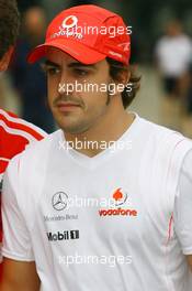 07.10.2007 Shanghai, China,  Fernando Alonso (ESP), McLaren Mercedes - Formula 1 World Championship, Rd 16, Chinese Grand Prix, Sunday