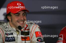 07.10.2007 Shanghai, China,  Fernando Alonso (ESP), McLaren Mercedes - Formula 1 World Championship, Rd 16, Chinese Grand Prix, Sunday Press Conference