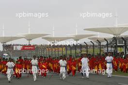 07.10.2007 Shanghai, China,  Pre-Race Entertainemnt - Formula 1 World Championship, Rd 16, Chinese Grand Prix, Sunday