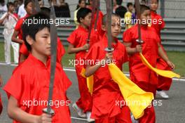 07.10.2007 Shanghai, China,  Pre-Race Entertainemnt - Formula 1 World Championship, Rd 16, Chinese Grand Prix, Sunday