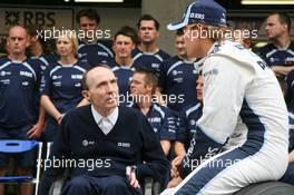 07.10.2007 Shanghai, China,  Sir Frank Williams (GBR), WilliamsF1 Team, Team Chief, Managing Director, Team Principal and Nico Rosberg (GER), WilliamsF1 Team - Formula 1 World Championship, Rd 16, Chinese Grand Prix, Sunday