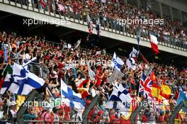 07.10.2007 Shanghai, China,  Fans at the circuit - Formula 1 World Championship, Rd 16, Chinese Grand Prix, Sunday