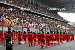 07.10.2007 Shanghai, China,  Pre-Race Entertainemnt - Formula 1 World Championship, Rd 16, Chinese Grand Prix, Sunday