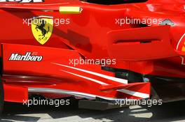 04.10.2007 Shanghai, China,  Scuderia Ferrari, F2007, detail - Formula 1 World Championship, Rd 16, Chinese Grand Prix, Thursday