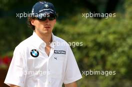 04.10.2007 Shanghai, China,  Robert Kubica (POL),  BMW Sauber F1 Team - Formula 1 World Championship, Rd 16, Chinese Grand Prix, Thursday