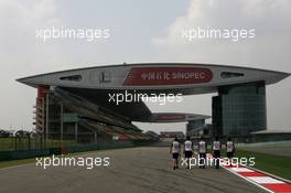 04.10.2007 Shanghai, China,  Circuit Atmosphere - Formula 1 World Championship, Rd 16, Chinese Grand Prix, Thursday