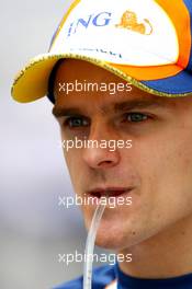 04.10.2007 Shanghai, China,  Heikki Kovalainen (FIN), Renault F1 Team - Formula 1 World Championship, Rd 16, Chinese Grand Prix, Thursday