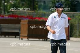 04.10.2007 Shanghai, China,  Robert Kubica (POL),  BMW Sauber F1 Team - Formula 1 World Championship, Rd 16, Chinese Grand Prix, Thursday