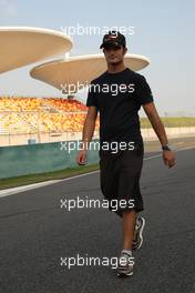 04.10.2007 Shanghai, China,  Vitantonio Liuzzi (ITA), Scuderia Toro Rosso - Formula 1 World Championship, Rd 16, Chinese Grand Prix, Thursday