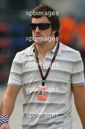 04.10.2007 Shanghai, China,  Fernando Alonso (ESP), McLaren Mercedes - Formula 1 World Championship, Rd 16, Chinese Grand Prix, Thursday