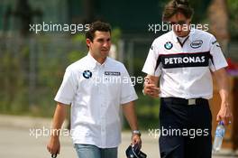 04.10.2007 Shanghai, China,  Timo Glock (GER), Test Driver, BMW Sauber F1 Team - Formula 1 World Championship, Rd 16, Chinese Grand Prix, Thursday