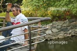 04.10.2007 Shanghai, China,  Jarno Trulli (ITA), Toyota Racing - Formula 1 World Championship, Rd 16, Chinese Grand Prix, Thursday