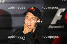 04.10.2007 Shanghai, China,  Sebastian Vettel (GER), Scuderia Toro Rosso - Formula 1 World Championship, Rd 16, Chinese Grand Prix, Thursday Press Conference