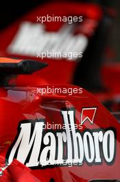 04.10.2007 Shanghai, China,  Scuderia Ferrari, F2007, detail - Formula 1 World Championship, Rd 16, Chinese Grand Prix, Thursday