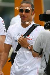 04.10.2007 Shanghai, China,  Lewis Hamilton (GBR), McLaren Mercedes - Formula 1 World Championship, Rd 16, Chinese Grand Prix, Thursday