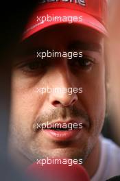 04.10.2007 Shanghai, China,  Fernando Alonso (ESP), McLaren Mercedes - Formula 1 World Championship, Rd 16, Chinese Grand Prix, Thursday