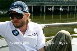 04.10.2007 Shanghai, China,  Nick Heidfeld (GER), BMW Sauber F1 Team - Formula 1 World Championship, Rd 16, Chinese Grand Prix, Thursday