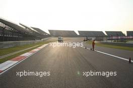 04.10.2007 Shanghai, China,  Shanghai Circuit, Trackwalk - Formula 1 World Championship, Rd 16, Chinese Grand Prix, Thursday, Track Walk