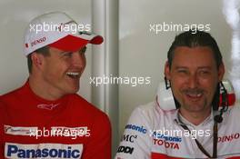 11.05.2007 Barcelona, Spain,  Ralf Schumacher (GER), Toyota Racing - Formula 1 World Championship, Rd 4, Spanish Grand Prix, Friday Practice