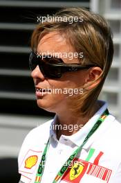 11.05.2007 Barcelona, Spain,  Sabine Kehm (GER), Michael Schumacher's personal press officer - Formula 1 World Championship, Rd 4, Spanish Grand Prix, Friday