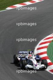 11.05.2007 Barcelona, Spain,  Robert Kubica (POL), BMW Sauber F1 Team, F1.07 - Formula 1 World Championship, Rd 4, Spanish Grand Prix, Friday Practice