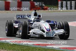 11.05.2007 Barcelona, Spain,  Nick Heidfeld (GER), BMW Sauber F1 Team, F1.07 - Formula 1 World Championship, Rd 4, Spanish Grand Prix, Friday Practice