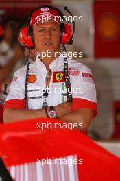 11.05.2007 Barcelona, Spain,  Michael Schumacher (GER), Scuderia Ferrari, Advisor - Formula 1 World Championship, Rd 4, Spanish Grand Prix, Friday Practice