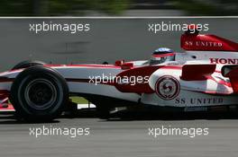 11.05.2007 Barcelona, Spain,  Takuma Sato (JPN), Super Aguri F1, SA07 - Formula 1 World Championship, Rd 4, Spanish Grand Prix, Friday Practice