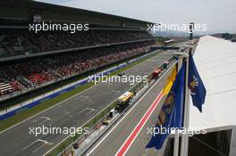 11.05.2007 Barcelona, Spain,  Rubens Barrichello (BRA), Honda Racing F1 Team, RA107 - Formula 1 World Championship, Rd 4, Spanish Grand Prix, Friday Practice