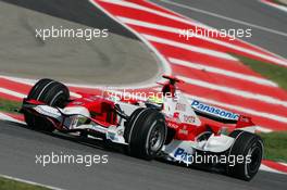 11.05.2007 Barcelona, Spain,  Ralf Schumacher (GER), Toyota Racing, TF107 - Formula 1 World Championship, Rd 4, Spanish Grand Prix, Friday Practice