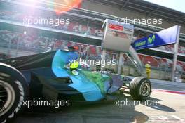 11.05.2007 Barcelona, Spain,  Jenson Button (GBR), Honda Racing F1 Team - Formula 1 World Championship, Rd 4, Spanish Grand Prix, Friday Practice