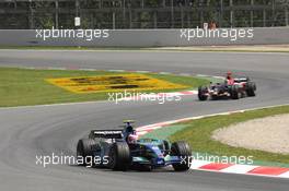 11.05.2007 Barcelona, Spain,  Rubens Barrichello (BRA), Honda Racing F1 Team, RA107 - Formula 1 World Championship, Rd 4, Spanish Grand Prix, Friday Practice