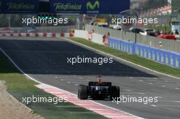 11.05.2007 Barcelona, Spain,  David Coulthard (GBR), Red Bull Racing, RB3 - Formula 1 World Championship, Rd 4, Spanish Grand Prix, Friday Practice