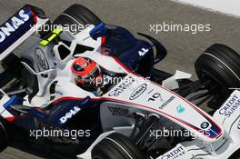 11.05.2007 Barcelona, Spain,  Robert Kubica (POL), BMW Sauber F1 Team, F1.07 - Formula 1 World Championship, Rd 4, Spanish Grand Prix, Friday Practice