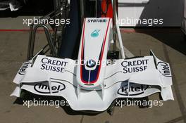 11.05.2007 Barcelona, Spain,  BMW Sauber F1 Team, New front wing - Formula 1 World Championship, Rd 4, Spanish Grand Prix, Friday Practice