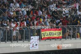 11.05.2007 Barcelona, Spain,  fans crowd - Formula 1 World Championship, Rd 4, Spanish Grand Prix, Friday